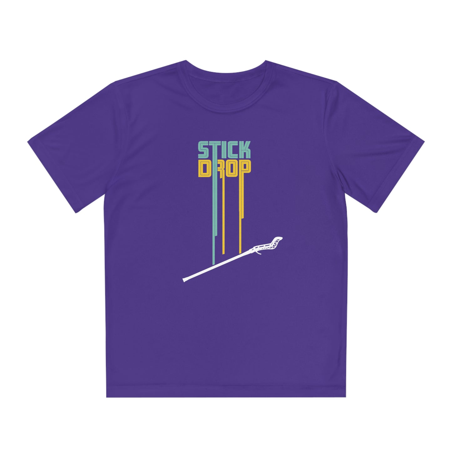 Youth Sport-Tek Drip Tee Purple