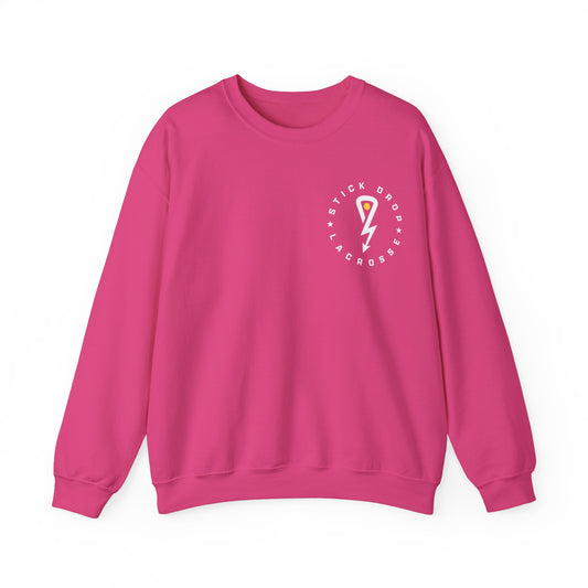 Adult Dark Pink "Grow The Game" Unisex Heavy Blend™ Crewneck Sweatshirt