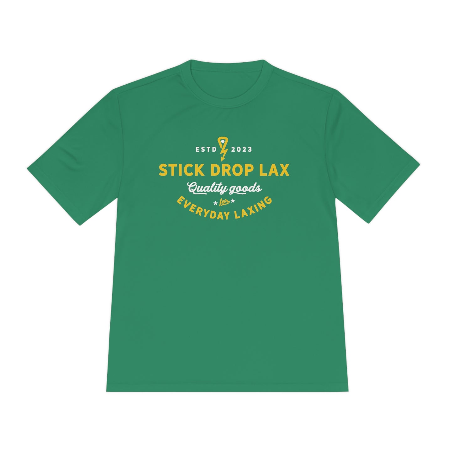 Adult Sport-Tek Everyday Laxing Tee Green