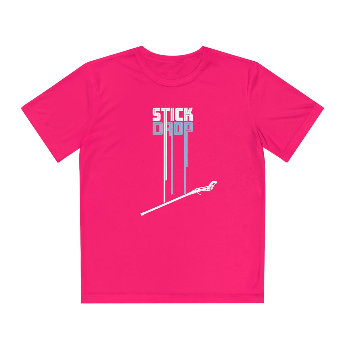 Youth Sport-Tek Drip Tee Pink