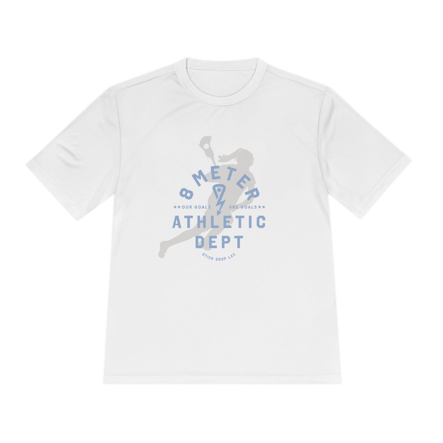 Adult Sport-Tek 8 Meter Tee White