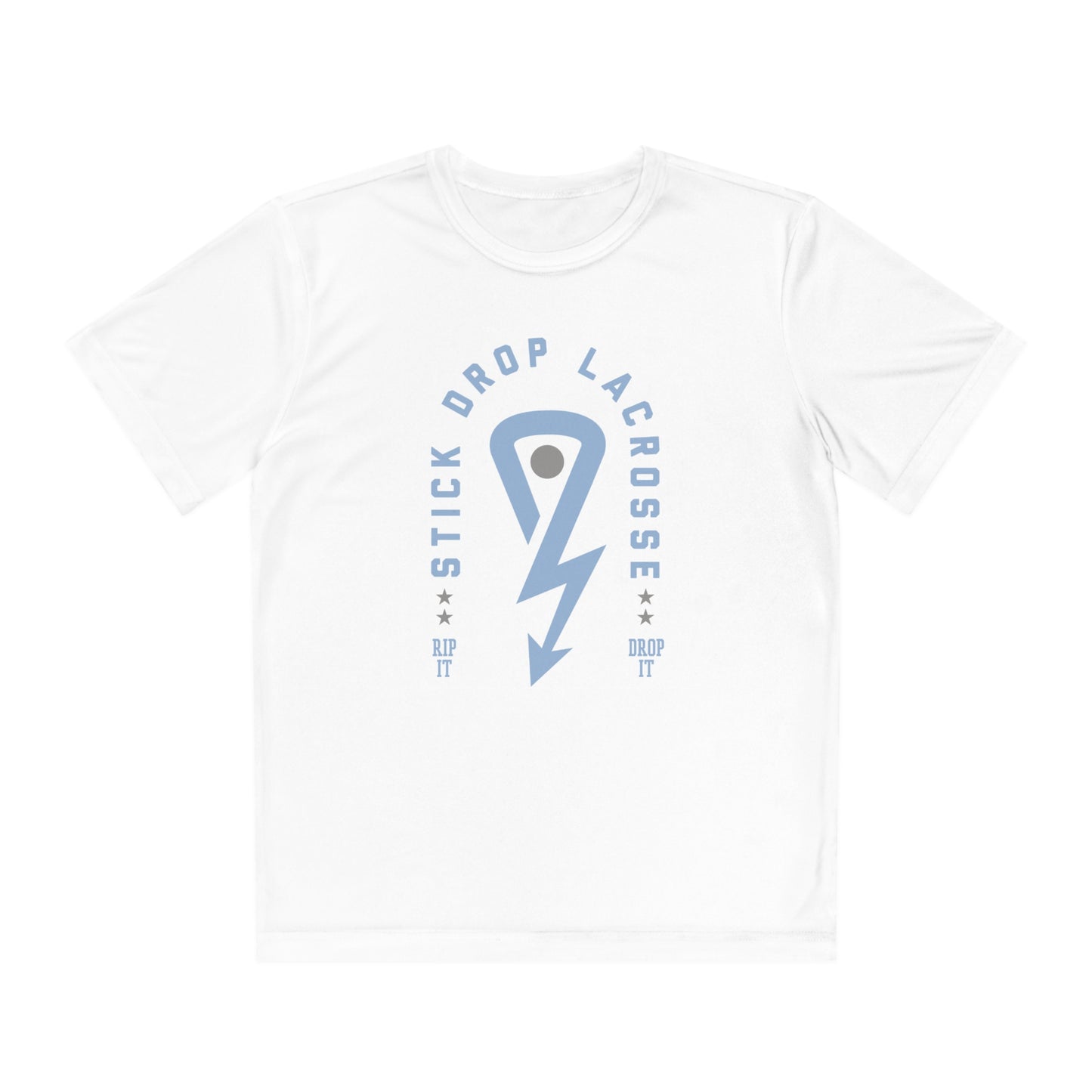 Youth Sport-Tek SDL Arch Tee WHT