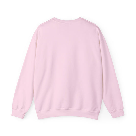 Adult Light Pink Big Drop Unisex Heavy Blend™ Crewneck Sweatshirt