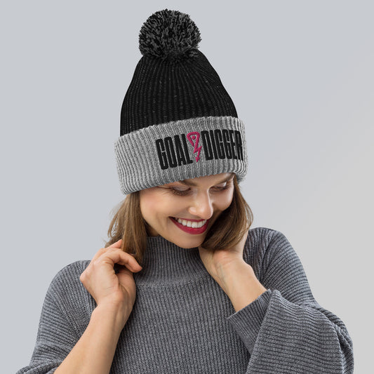 Goal DiggerPom-Pom Beanie