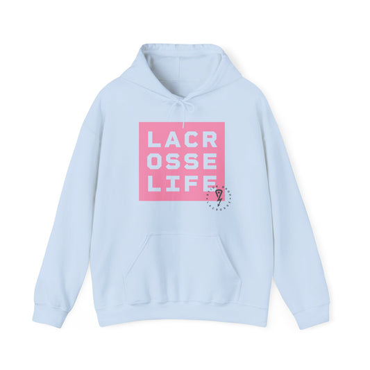 Adult Light Blue Lacrosse Life Unisex Heavy Blend™ Hoodie