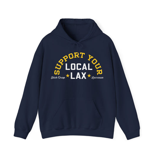 Adult Navy Blue Local Lax Unisex Heavy Blend™ Hoodie