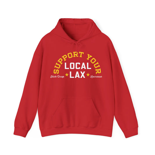 Adult Red Local Lax Unisex Heavy Blend™ Hoodie