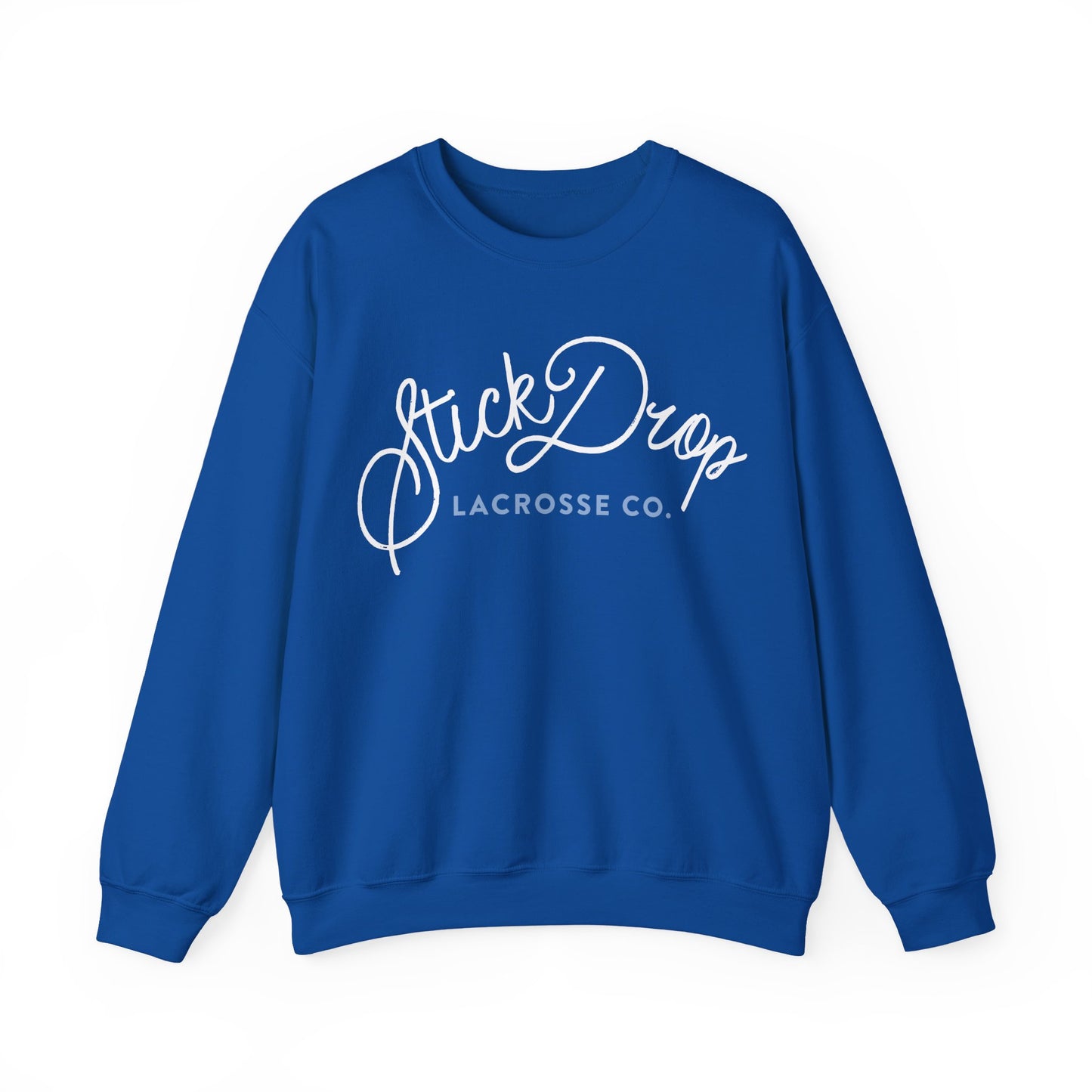 Adult Royal Blue SD Script Unisex Heavy Blend™ Crewneck Sweatshirt