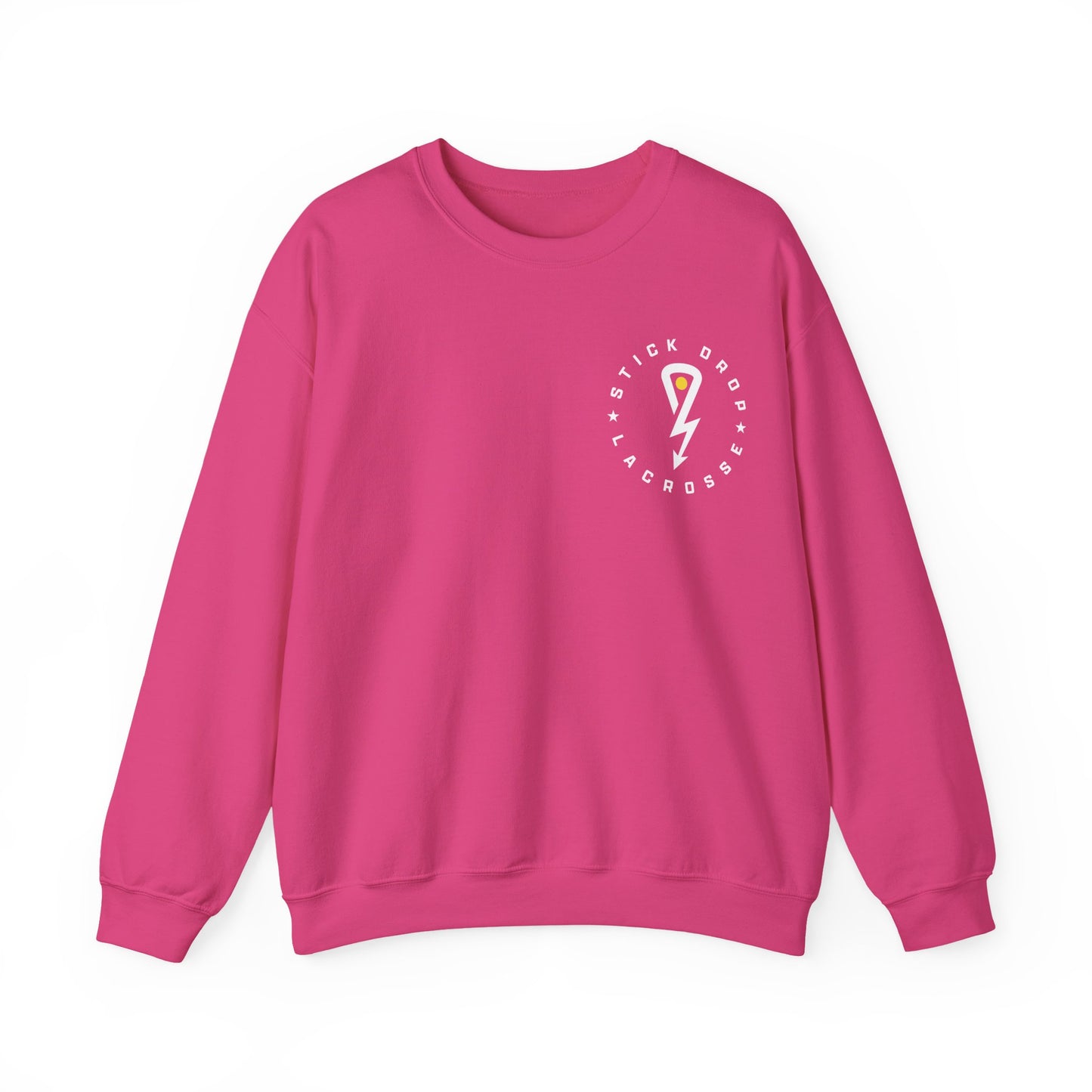 Adult Dark Pink "Grow The Game" Unisex Heavy Blend™ Crewneck Sweatshirt