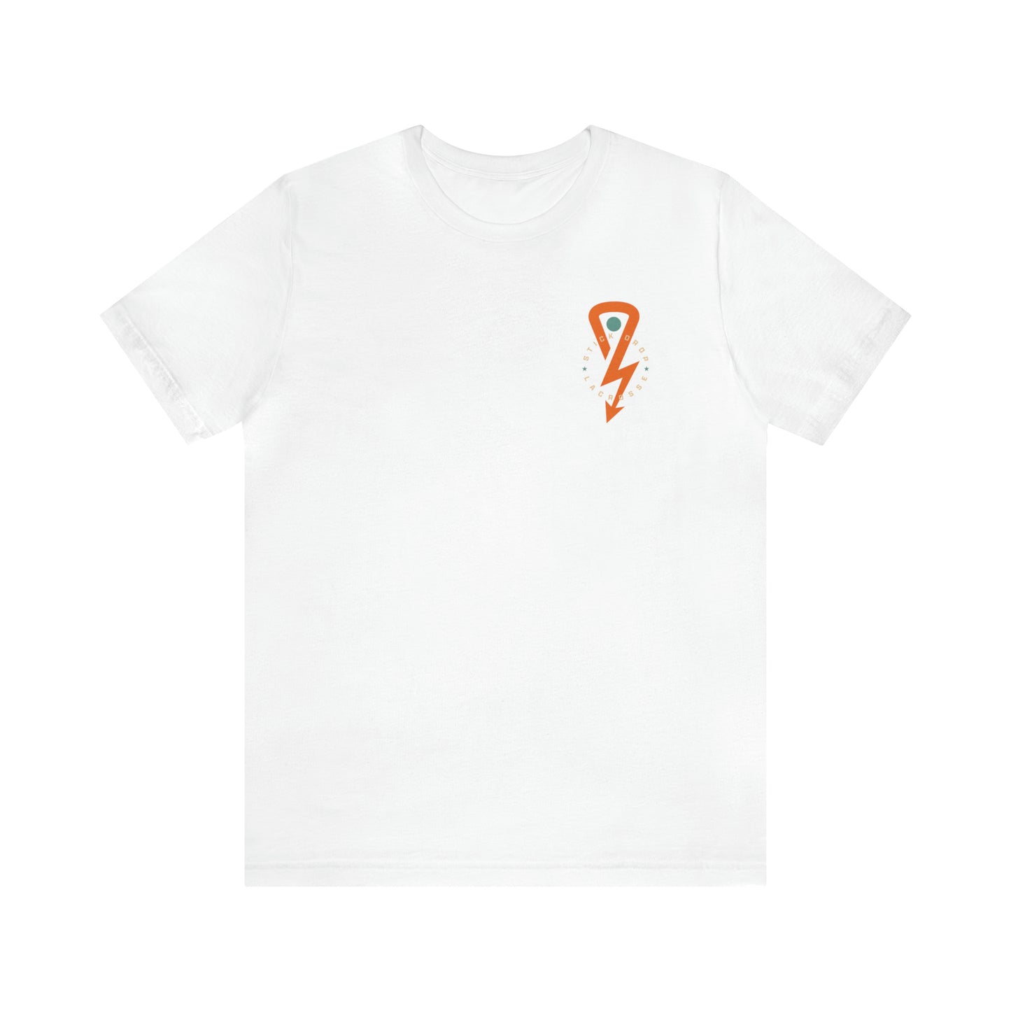 White Lax On Lax Off Short Sleeve Tee