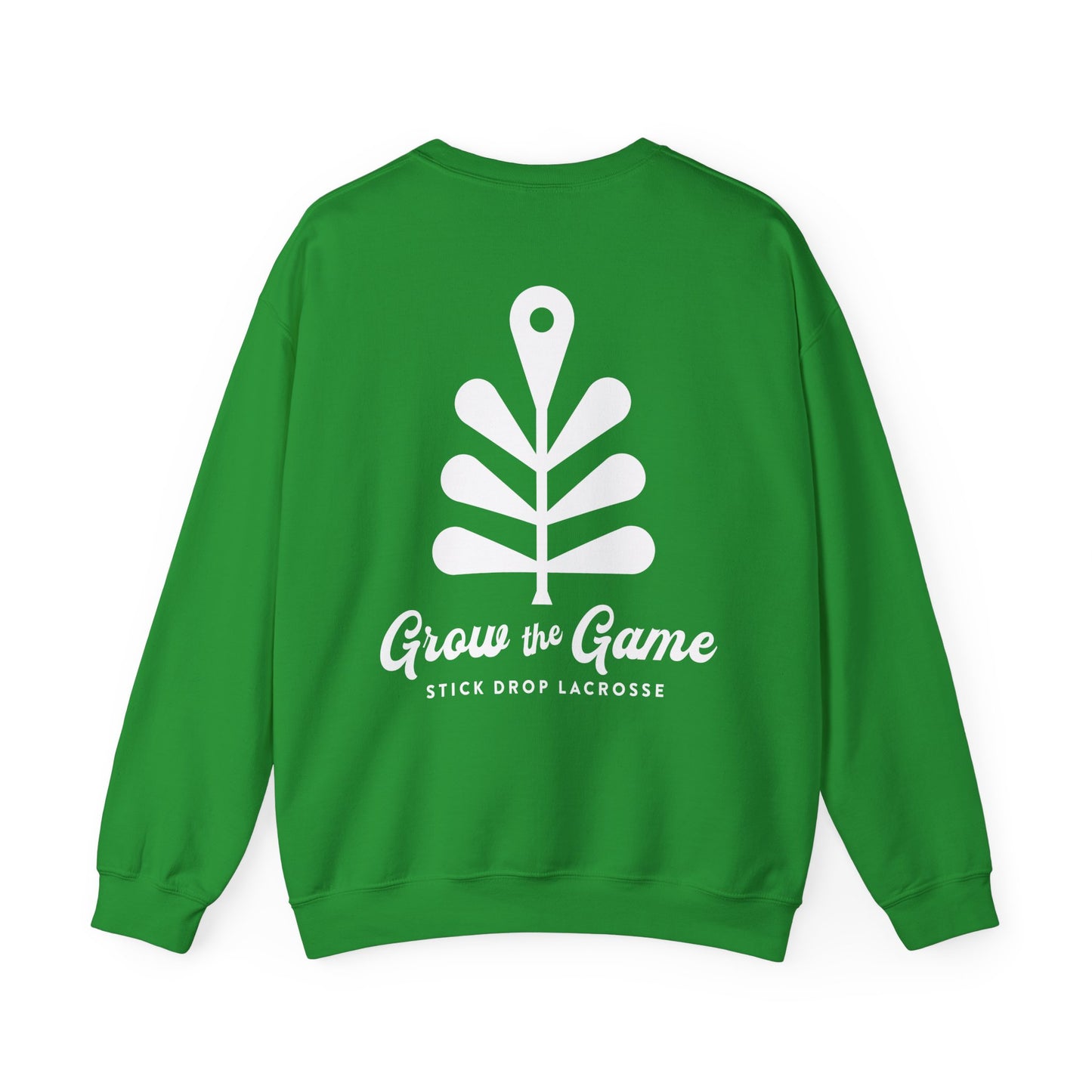 Adult Kelly Green "Grow The Game" Unisex Heavy Blend™ Crewneck Sweatshirt