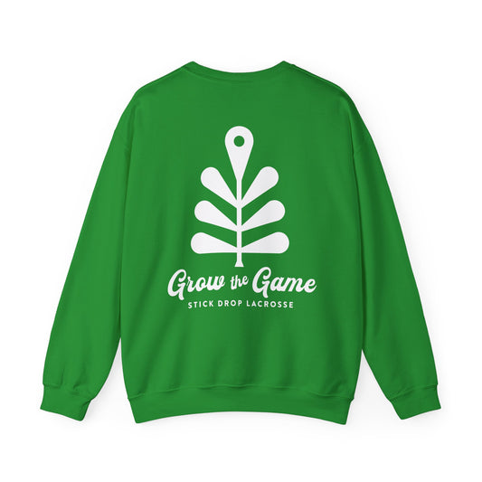 Adult Kelly Green "Grow The Game" Unisex Heavy Blend™ Crewneck Sweatshirt