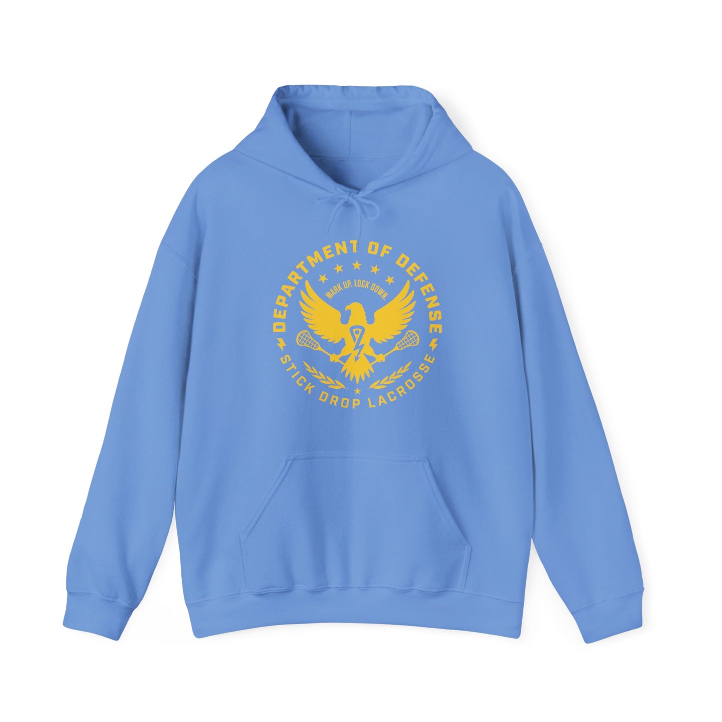 Adult University Blue Dept of Defense Unisex Heavy Blend™ Hoodie