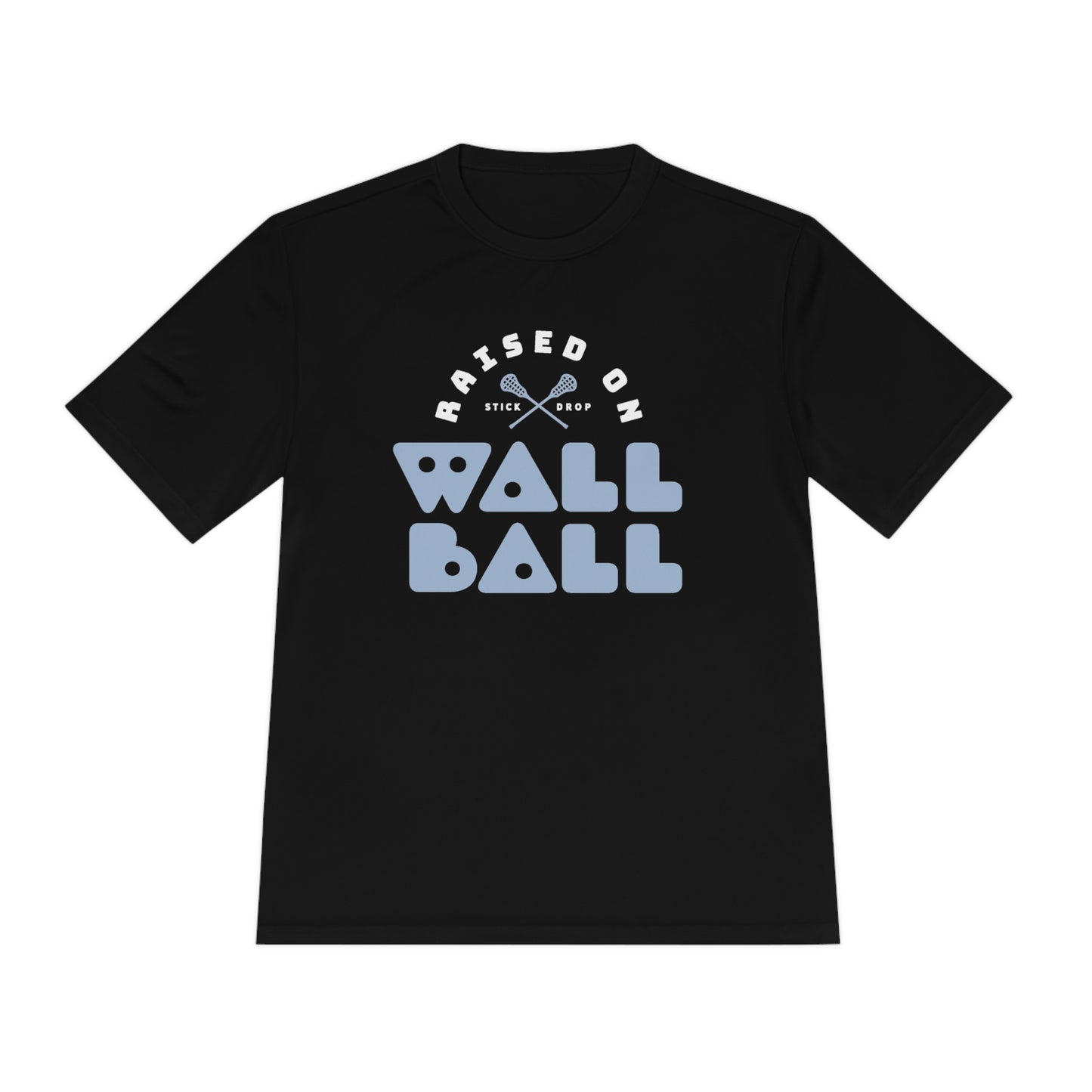 Adult Sport-Tek Wall Ball Tee Black