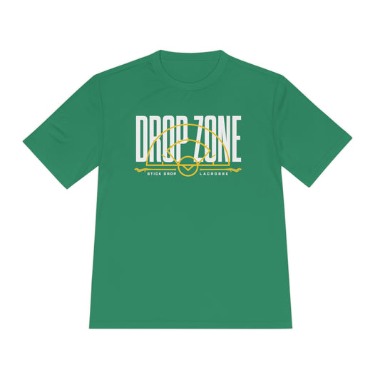 Adult Sport-Tek Drop Zone Tee Green